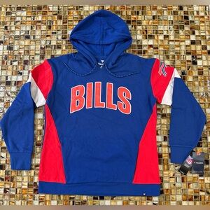 NWT Women's Buffalo Bills Fanatics Colorblock Pullover Hoodie~Large~$65